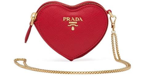 heart shaped bag prada|Prada heart mini bags.